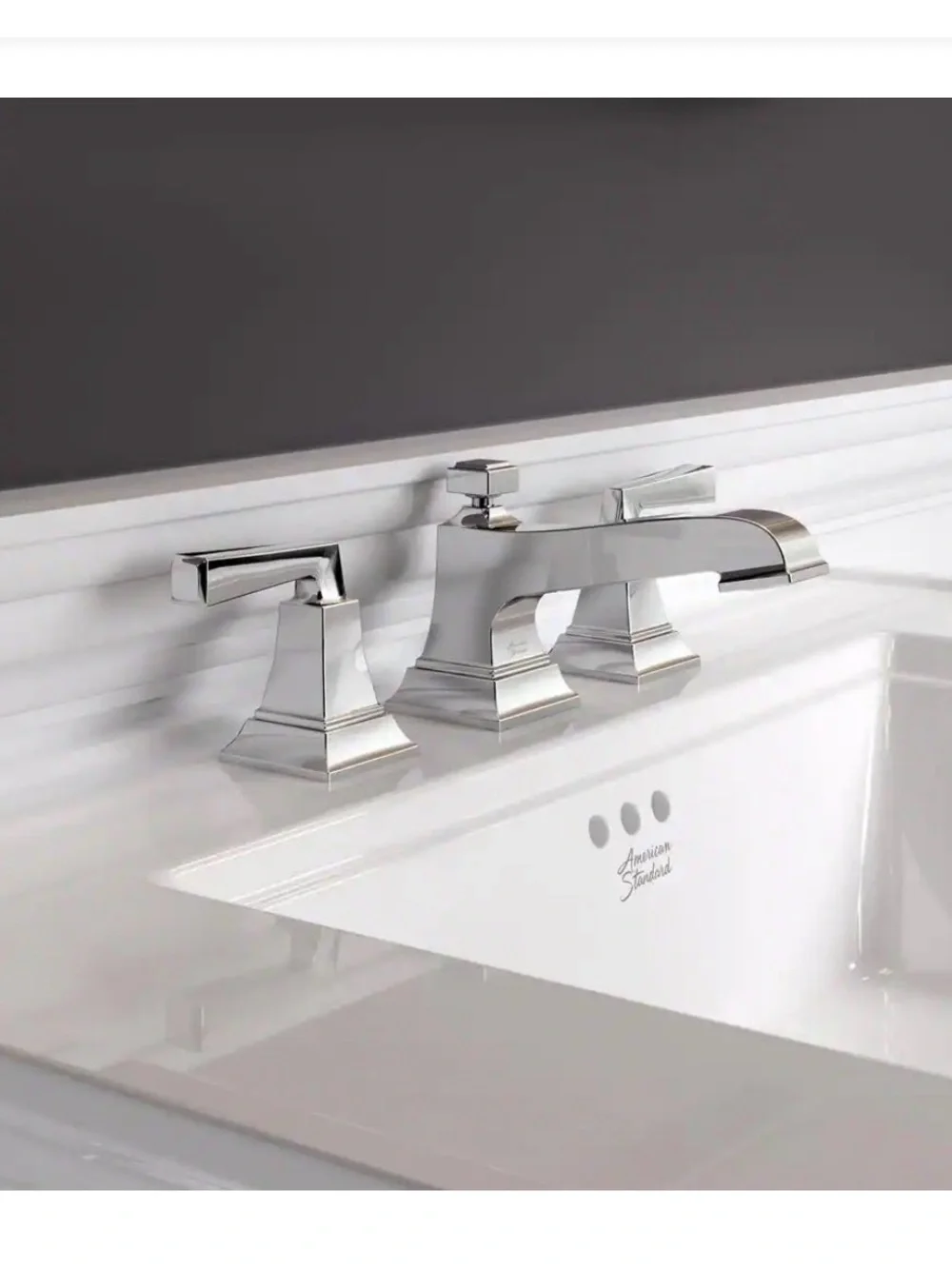 Town Square Widespread Lavatory Faucet - Chrome